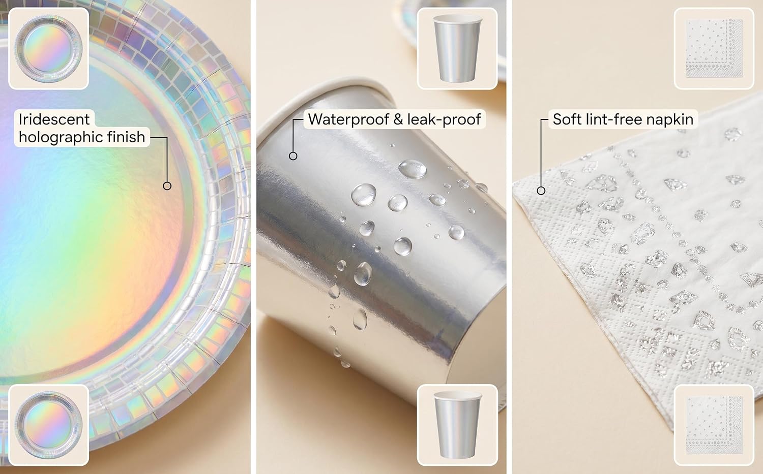 Crafted from high-quality, food-grade paper materials