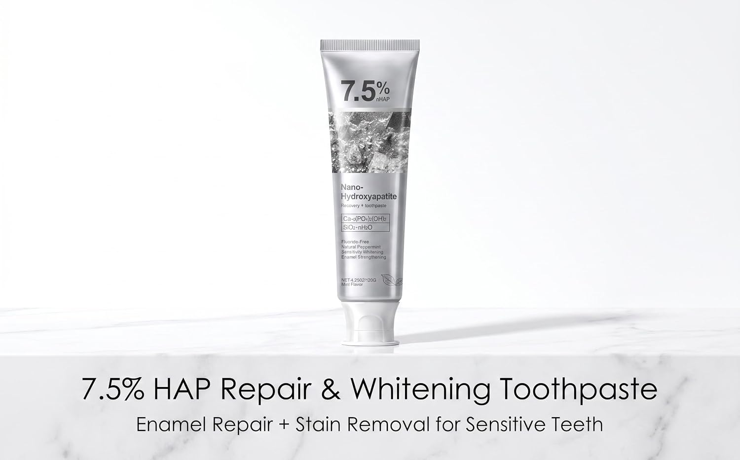 7.5% Hydroxyapatite Toothpaste