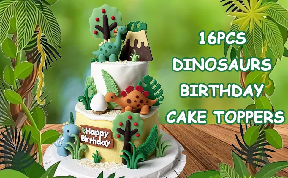 Dinosaurs Cake Decoration