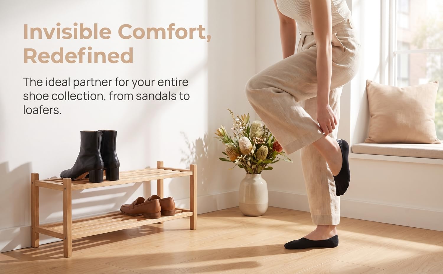Silicone toeless short socks