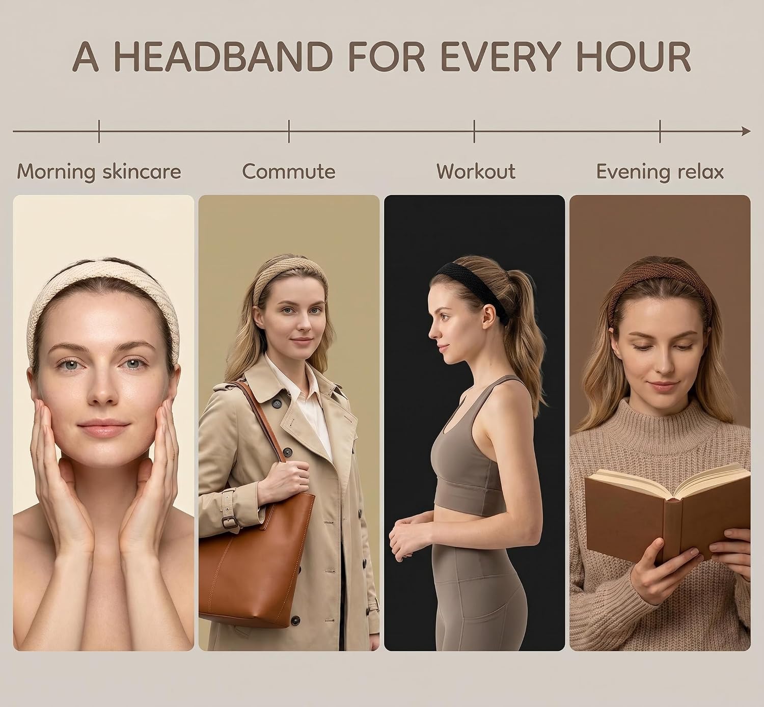 Knitted Headbands for Women