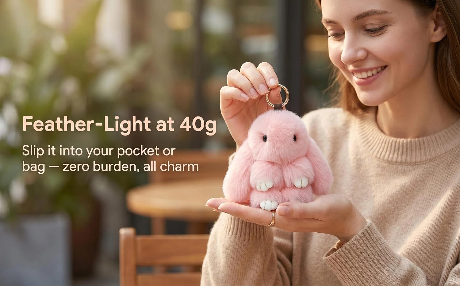 Bunny Plush Keychain