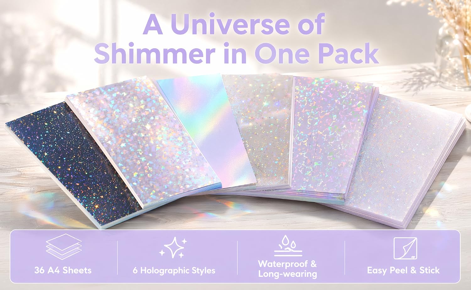 Holographic Sticker Paper
