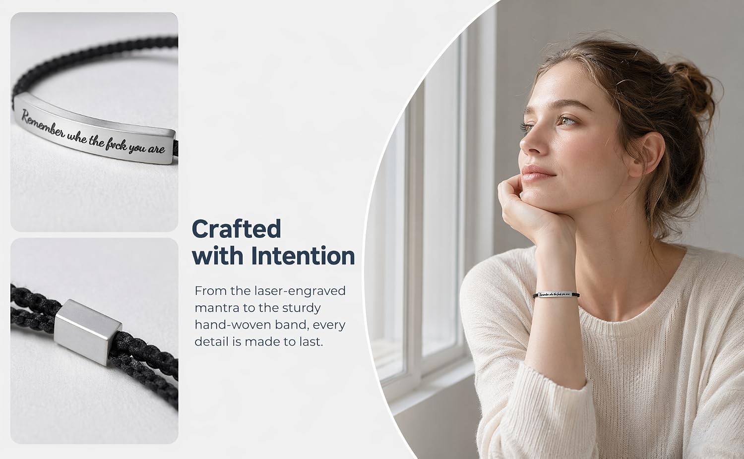 Crafted with Intention. 