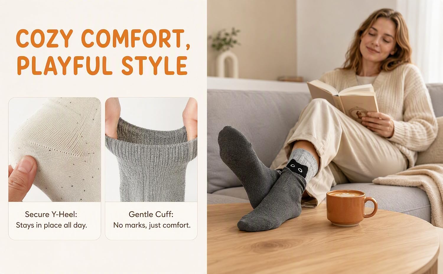 Cozy Comfort, Playful Style 