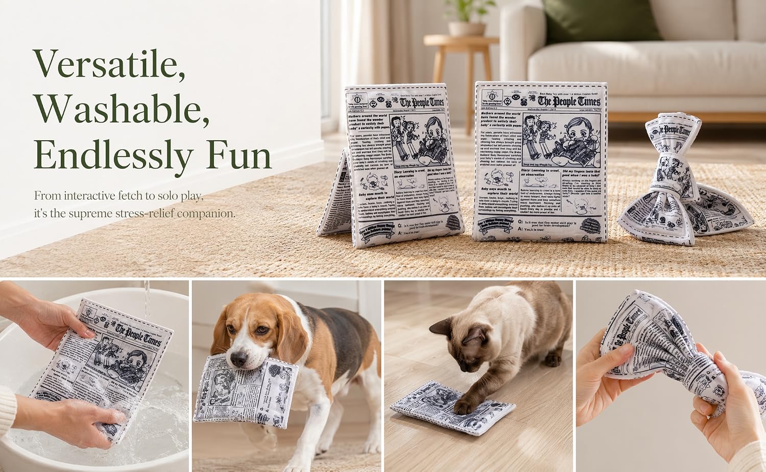 Versatile, Washable, Endlessly Fun