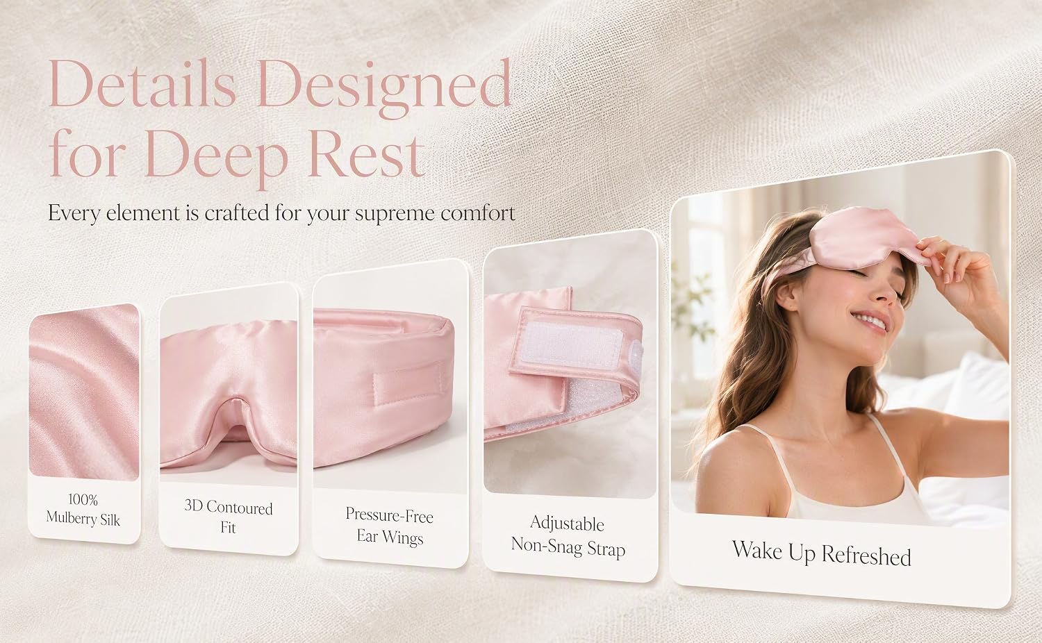 Details Designed for Deep Rest 