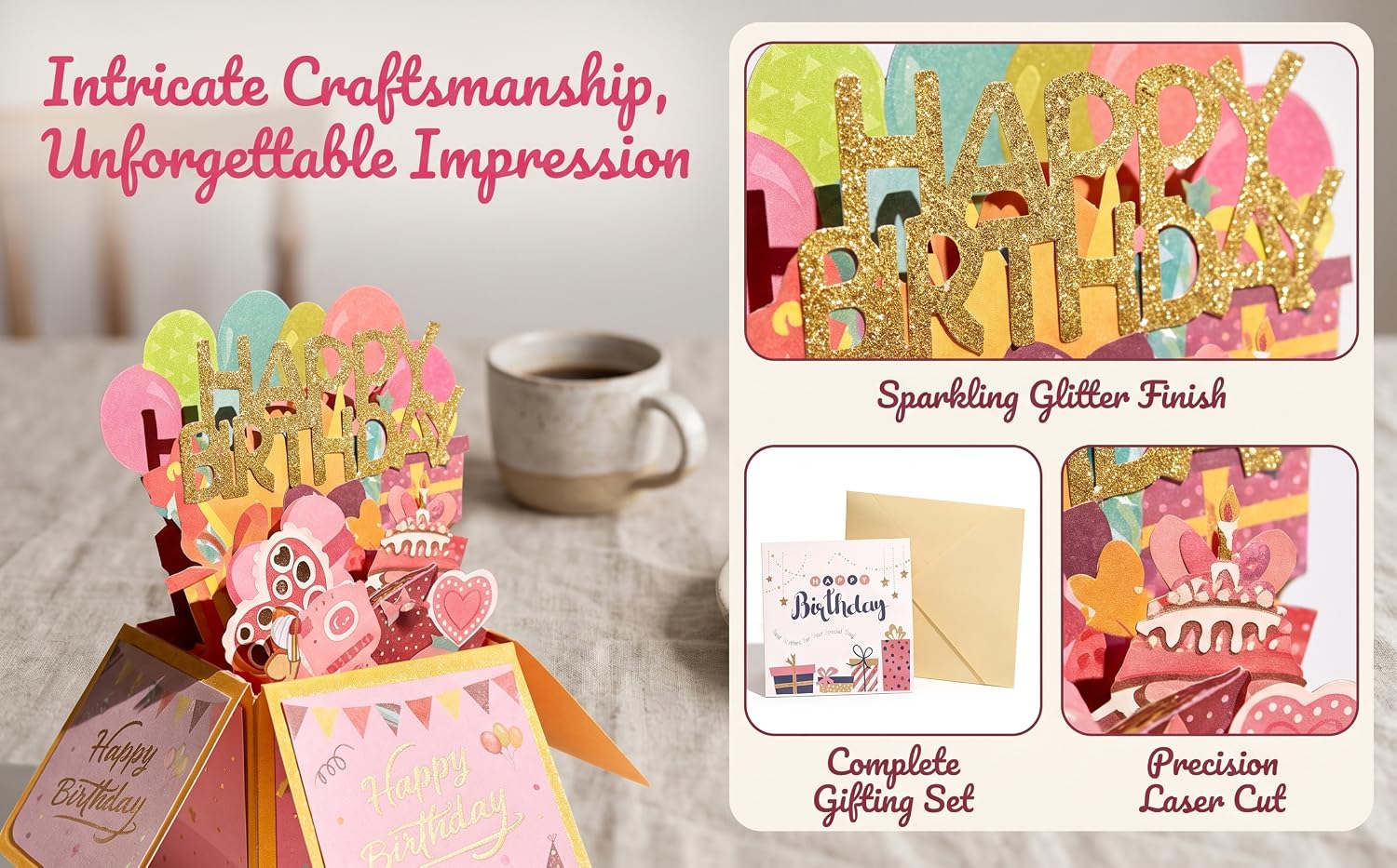 Lydia150 Birthday Box Greeting Card
